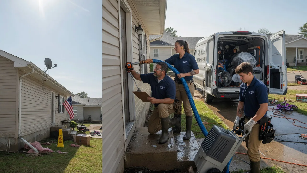 Ceiling Water Damage Restoration in Euless, TX near me